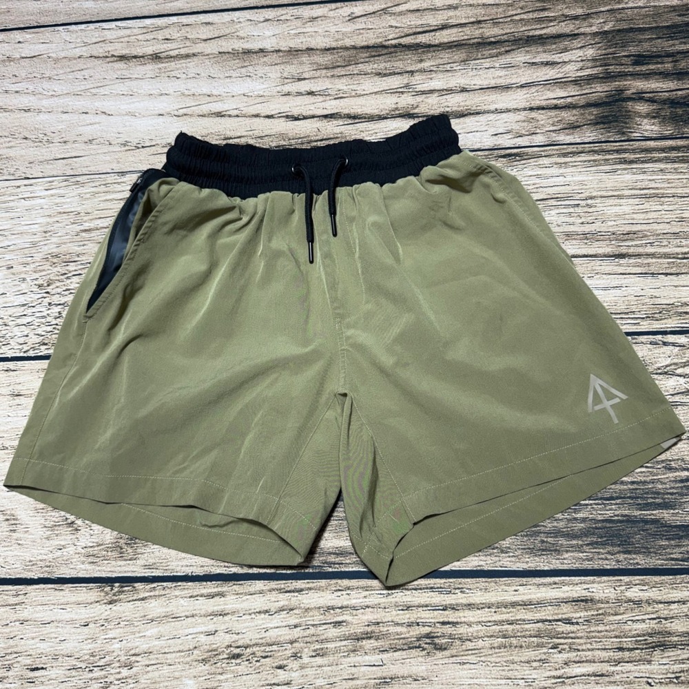 Arrowhead Tactical Apparel Shorts Mens Large Olive Green Athletic Gym Activewear